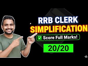 20 Simplification Techniques for RRB Clerk (Boost Your Exam Score!)