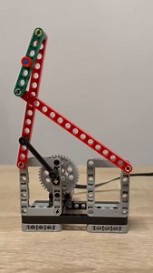 Chebyshev’s Straight-line Motion Mechanism In Slow Motion | Bricks Master Builders