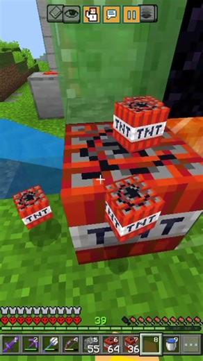 fastest mcpe tnt duper subscribe for tutorial #minecraft #trending #venca #gaming