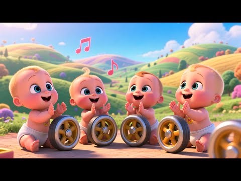 Learning Numbers On Wheels 🚗🔢 | Fun Counting for Kids | Preschool Numbers Adventure