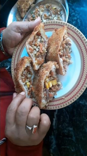 Bread Pocket Recipe |#shortvideo