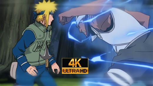 【𝟒𝐊𝟔𝟎𝐅𝐏𝐒】最强组合艾比！水门vs艾比，同样是黄毛，输什么也不能输了气势，场面热血经典，不可不看！