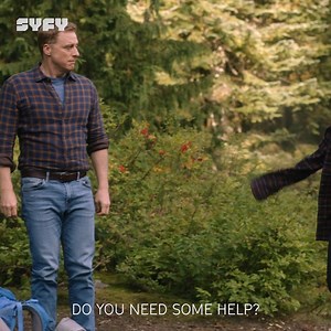 12K views · 261 reactions | Being human in Resident Alien is no walk in the park 烈 | SYFY | Facebook