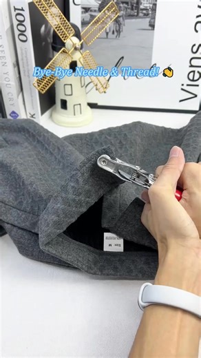 Tired of sewing buttons with needle and thread? 😫 This snap button kit installs in 3 seconds - no sewing skills needed! 🛠️ Just sandwich fabric between and squeeze - BAM! ✨ Perfect for jeans, backpacks, baby clothes, purses, pet outfits... literally everything! No skills needed - if you can use scissors, you can do this! 100 snaps and tool included. Your crafting revolution starts HERE! 🛠️ #GameChanger #NoSewRevolution #DIYMagic #CraftingHack #TimeSaver #SnapButtonKit | Quitewith/08