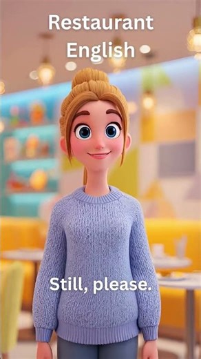 Ask for Water in English 🍶 | Restaurant English Shorts