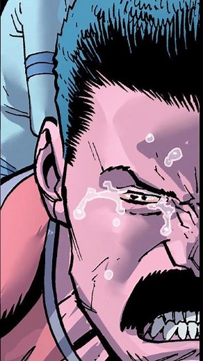 Thragg cries for his planet - invincible