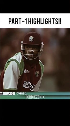 SA vs WI 2007 T20WC Part-1 Highlights #shorts #cricket #cricketshorts #worldcup #cwc #westindies