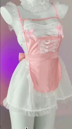 Kawaii Pink Maid Cosplay Try-On Haul | Aesthetic Sanrio Core Outfit 🎀✨