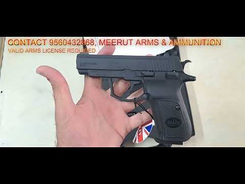 Webley Fox .32 bore pistol unboxing review video by The Air Gun Store, Meerut Arms & Ammunition