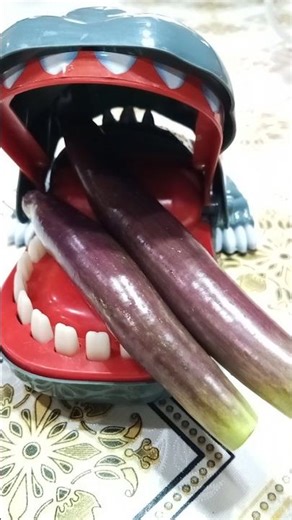 #asmrsounds #asmr #crocodiledentist #eating #eggplant #trendingshorts #shortvideo #shorts