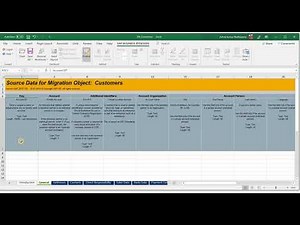 Hidden Secrets in Migration Template - SAP Business ByDesign