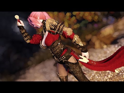 SKYRIM MOD | Asker Sandrine Armor | 4K
