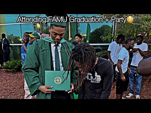 FAMU Graduation + Live After Party.. I got sprayed with Champagne😭