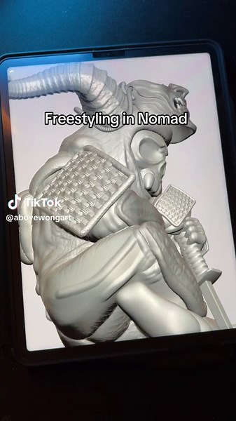 Freestyle Sculpting in Nomad: Creative Array Duplicate Tool Exploration