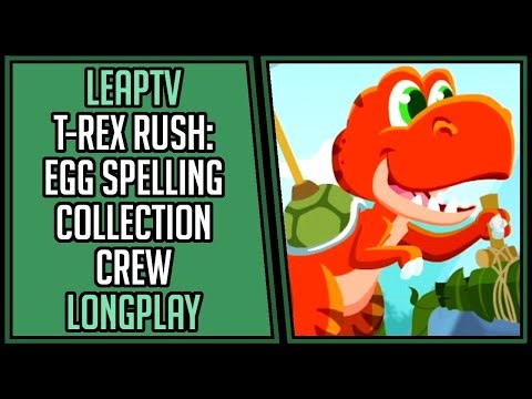 LeapTV T-Rex Rush: Egg Spelling Collection Crew | Full Game | LeapFrog LeapTV Longplay [HD/4K]