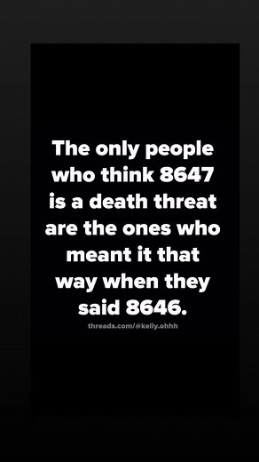 James Comey, said he’s already spoken with the Secret Service via telephone and in person. He says he’s not worried and of course “86” means eject or remove and was coined decades ago in the restaurant industry, to alert when they were out of something. It’s amazing how short the memory is in the cult. Your thoughts? | Diane Distillio