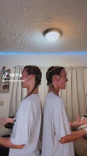 Sentner twins on TikTok