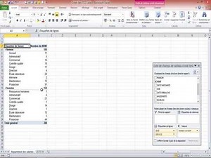 Créer mon premier Tableau Croisé Dynamique (Module 1)