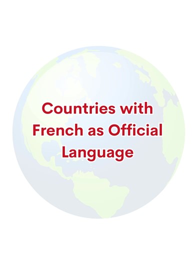 French Official Language Countries which have French as their official language. Note: Some countries have multiple official languages, some countries in this list have French as their second official language. #tiktok #french #languages #france #belgium #benin #burundi #cameroon #canada #centralafricanrepublic #chad #comoros #drcongo #congo #djibouti #equatorialguinea #gabon #guinea #haiti #cotedivoire#luxembourg#mauritius#monaco#rwanda#senegal#seychelles #switzerland#togo #vanuatu #like #share