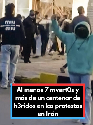 Protestas en Irán: Aumento de costos y represión