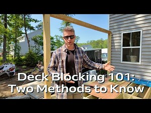 Deck Blocking Explained: Mid-Span and Over-the-Beam