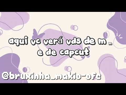 Vinheta roxa para foto de perfil roxa e rosa para foto de perfil rosa beijo da sua bruxinha makio💜