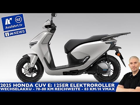 2025 Honda CUV e: 125cc electric scooter with two removable batteries | B196 driver's license | A...