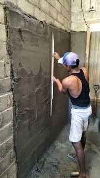 plaster batako fuul vidio 💪 #plaster #construction #seputarbangunan