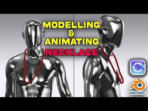 From Blender to CLO3D: Complete Necklace Modeling & Animation Tutorial