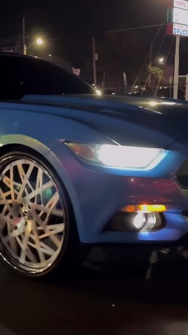 Outrageous Ford Mustang on 26’s Forgiatos