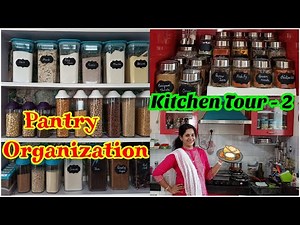 Kitchen tour in Tamil (part-2) | kitchen organization and tips| Pantry cupboard Organization ideas😊