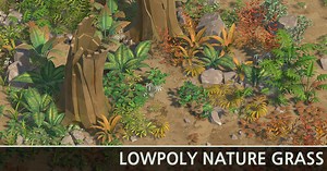 LowPoly Nature Grass | 3D Plants | Unity Asset Store