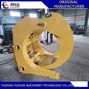 [Hot Item] Heavy Duty Hydraulic Log Grabber Attachment for Wheel Loaders