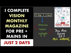 VISION MONTHLY **ONLY** TAKES 2 DAYS TO COMPLETE || YOU ARE DOING IT ALL WRONG