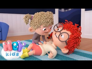 Tickle tickle tickle 🪽🤣 | Fun Songs for Kids | HeyKids Nursery Rhymes - Videos For Kids