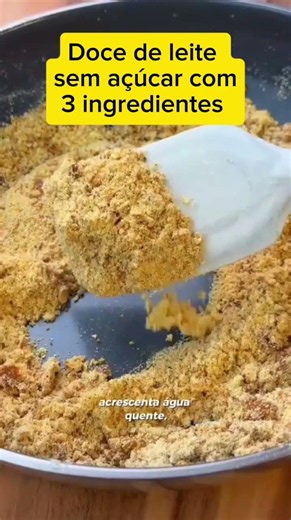 🍯 Doce de Leite Sem Açúcar com Apenas 3 Ingredientes! super saudável, fácil e rápido de fazer