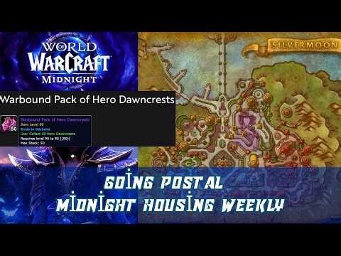 Going Postal | Easy Warbound Crests | Complete a neighborhood postal route | Midnight Housing Weekly
