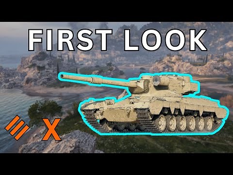Gryphon - NEW Reward T10 British Heavy Tank | Maneuvers Reward Tank? | Supertest | World of Tanks