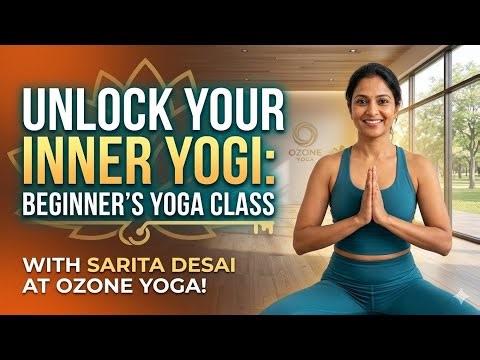 👉 Unlock Your Inner Yogi | Beginner Yoga Class LIVE | Full Body Yoga | Sarita Desai
