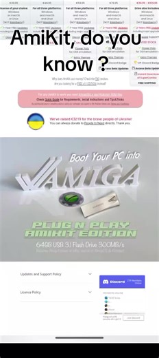 #RetroGaming #Amiga #commodore #AmiKit Do you know AmiKit ? I would like to test it. Have you already use it ?