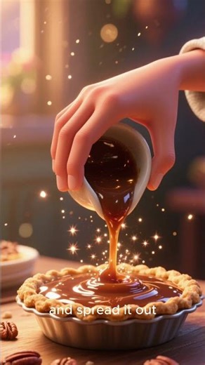 "Pecan Pie 'Dump' Cake!" - Ultimate high-reward low effort Dessert! #recipeshorts #viralfood