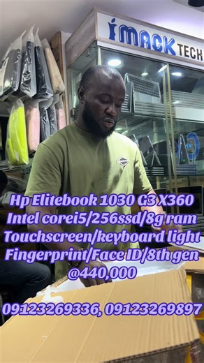 HP Elitebook 1030 G3 X360 For Sale in Ikeja