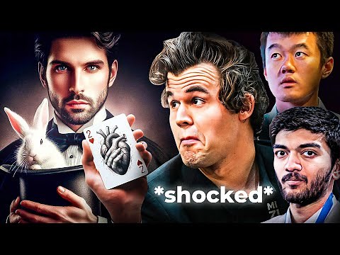 World Class Magic Tricks with World Class players | FreeStyle Chess Opening Dinner