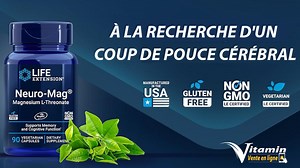 Neuro-Mag, مغنيسيوم ل-ثريونات، 90 كبسولة نباتية الذاكرة والتركيز والتحسين المعرفي . Neuro-Mag, L-thréonate de magnésium, 90 gélules végétales Mémoire, concentration et amélioration cognitive #magnesium #neuro_mag #مغنيسيوم | Vitamine Algérie
