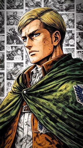 Commander Erwin's Speech...🔥⚔️ #anime #aot #shortsfeed #shortsviral #shorts