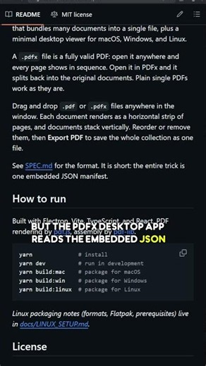 PDFx: bundles multiple PDFs into one valid file any viewer can read