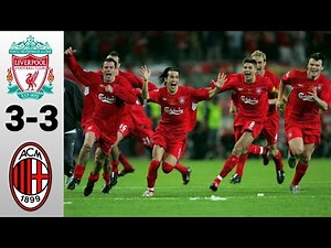 Liverpool vs Ac milan 3-3 • Final Champions 2005 • All Goals & Highlights