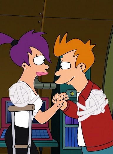 Fry 'I'd die for you... again.' 💔⚡ #futurama #funny #animation #cartoon #movie