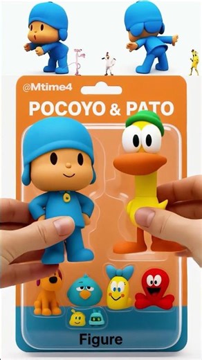 Unboxing Pocoyo Vad Boyz: Pocoyo & Pato Figure Pack! 📦💙🦆😂
