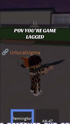 Roblox Prison Life Pov You’re Game Lagged #roblox #viral #trending #shorts #clips #pov #video